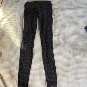 Lululemon Black and Gray Leggings